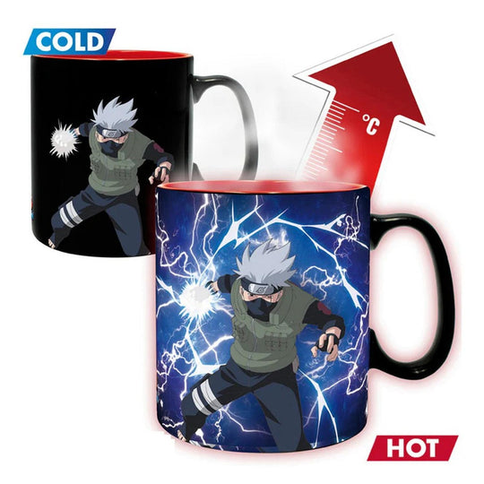 Abystyle Set Taza Termica Y Portavasos Kakashi Hatake Naruto