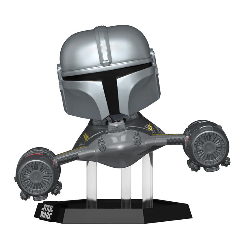 Funko Pop Rides The Mandalorian In N-1 Starfighter With R5-D4 670 The Mandalorian