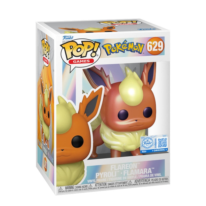 Flareon 629 Funko Pop! Pokémon Diamond Collection 2021 Wondrous Convention Flareon 629 Funko Pop! Pokémon Diamond Collection 2021 Wondrous Convention