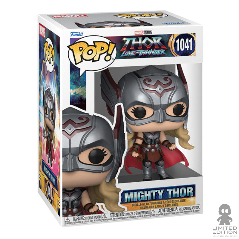 Funko Pop Mighty Thor 1041 Thor: Love And Thunder By Marvel