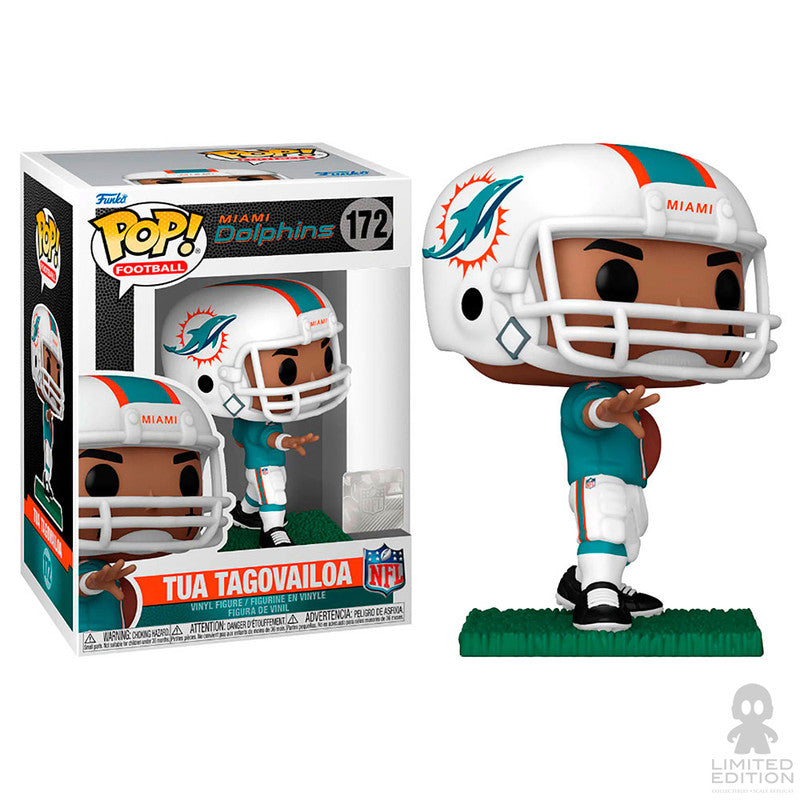 Funko Pop! NFL: Miami Dolphins - Tua Tagovailoa Vinyl Figure 