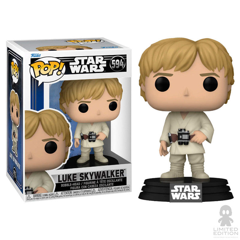 Funko Pop Luke Skywalker 594 Star Wars By George Lucas - Limited