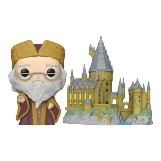 Funko Pop Town Albus Dombuldore With Hogwarts 27 Harry Potter By J. K. Rowling - Limited Edition