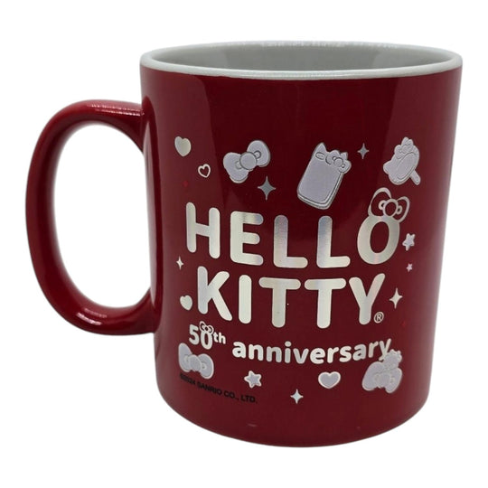 Siglo 21 Taza Roja 50Th Aniversary Hello Kitty