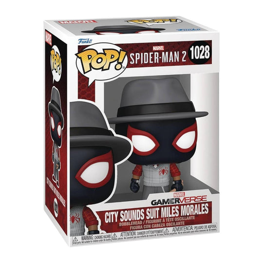 Funko Pop City Sounds Suit Miles Morales 1028 Gamerverse