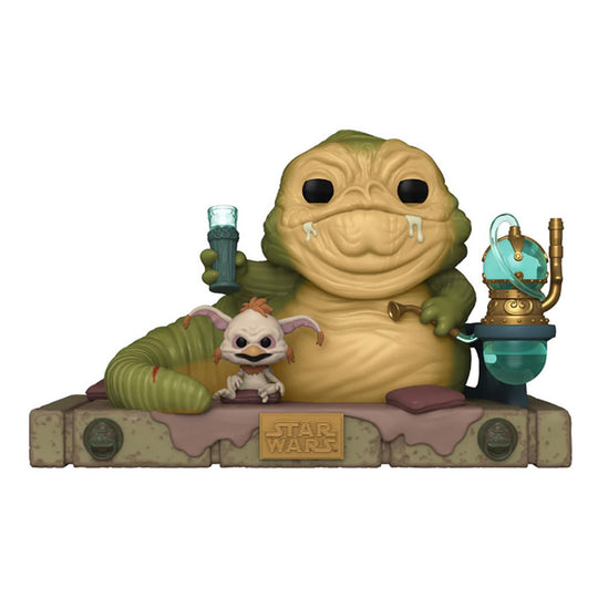 Funko Pop Moment Jabba The Hutt & Salacious B. Crumb 611 6 Pulg Star Wars