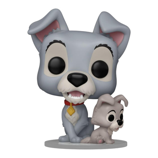 Funko Pop Tramp With Puppy 1554 La Dama Y El Vagabundo