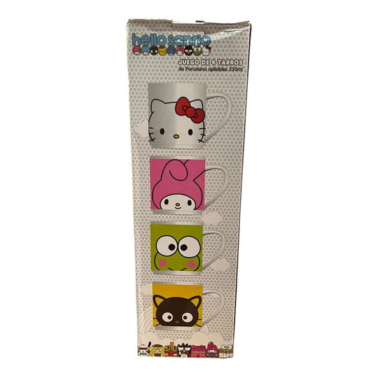 New Arrival Siglo 21 Set Tazas Personajes Sanrio