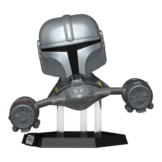 Funko Pop Rides The Mandalorian In N-1 Starfighter With R5-D4 670 The Mandalorian