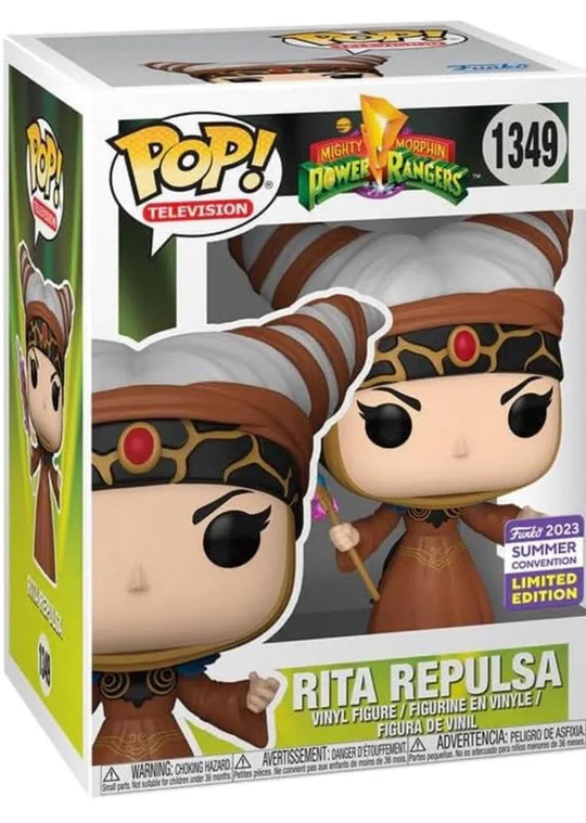 Funko Pop Rita Repulsa 1349 Exclusivo Funkoville 2023 Power Rangers