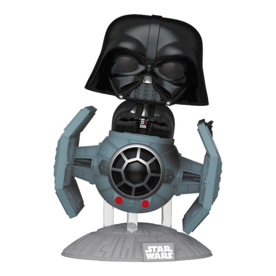 Funko Pop Darth Vader With Tie Advanced X1 Starfighter 742 6 Pulg Star Wars