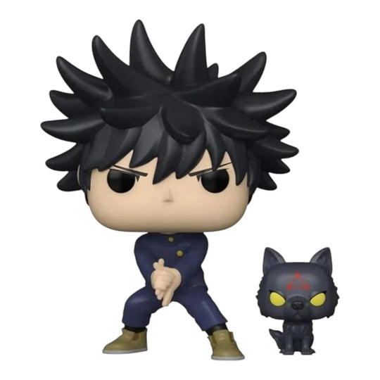 Funko Pop Megumi Fushiguro With Divine Dog 1112 Exclusivo Jujutsu Kaisen