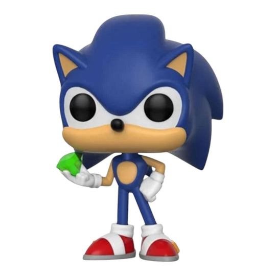 Funko Pop Sonic With Emerald 284 Sonic The Hedgehog