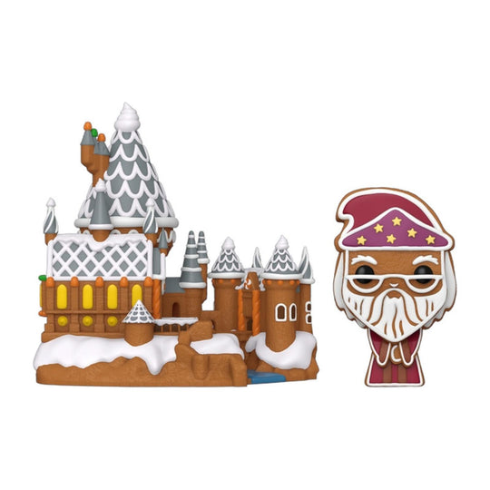 Funko Pop Town Gingerbread Albus Dumbledore And Hogwarts 42 Harry Potter