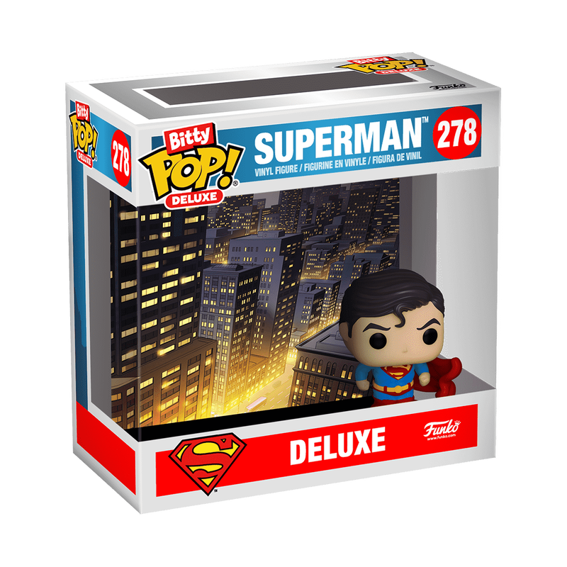 Funko Bitty Pop Deluxe! Superman Dc Comics
