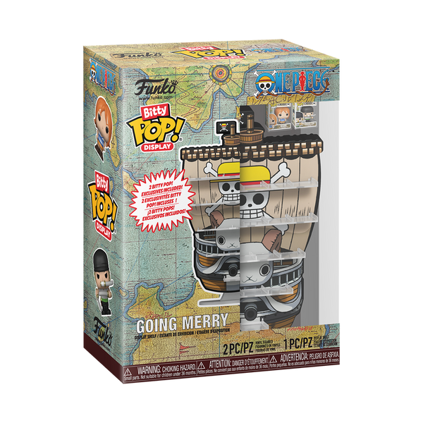 Funko Bitty Pop Display! Going Merry One Piece