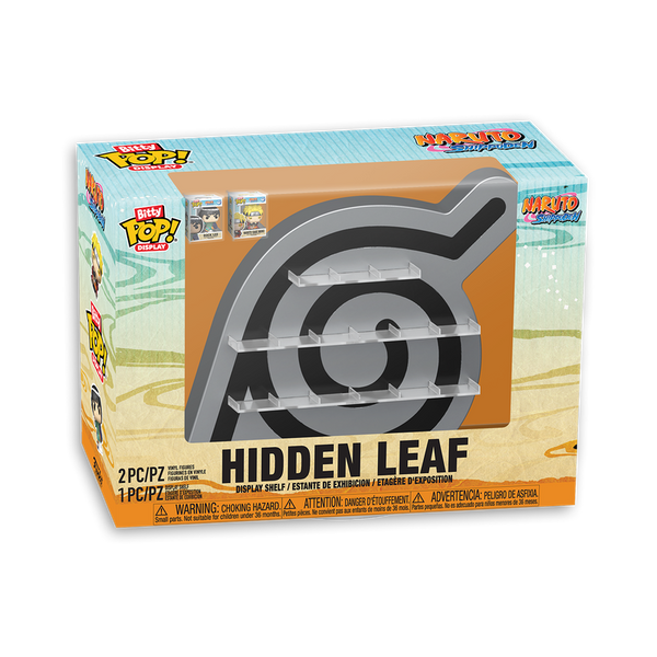 Funko Bitty Pop Display! Hidden Leaf Naruto