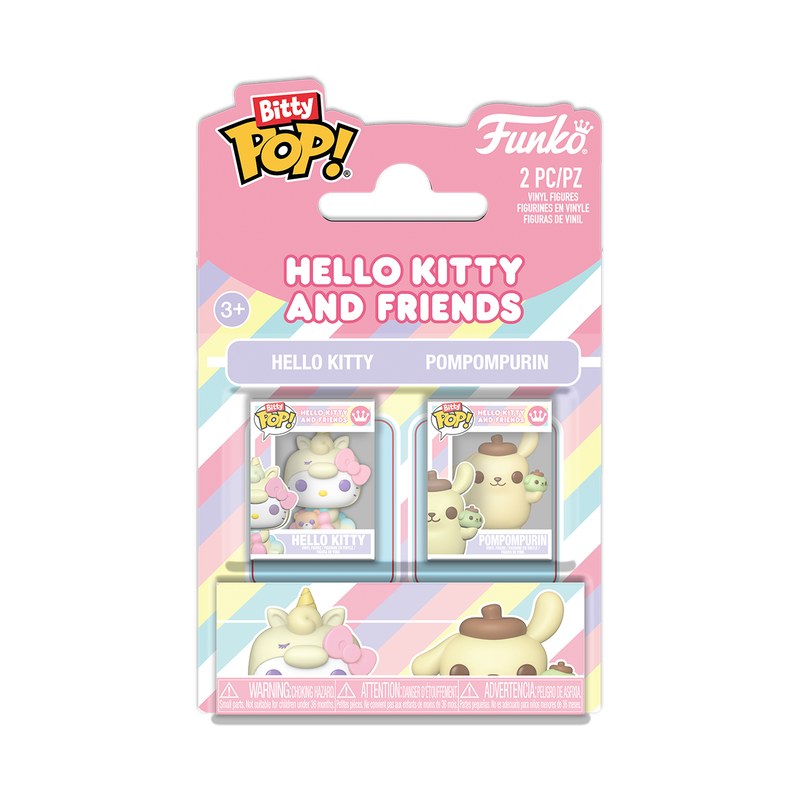 Funko Bitty Pop 2 Pack! Hello Kitty & Pompompurin Sanrio