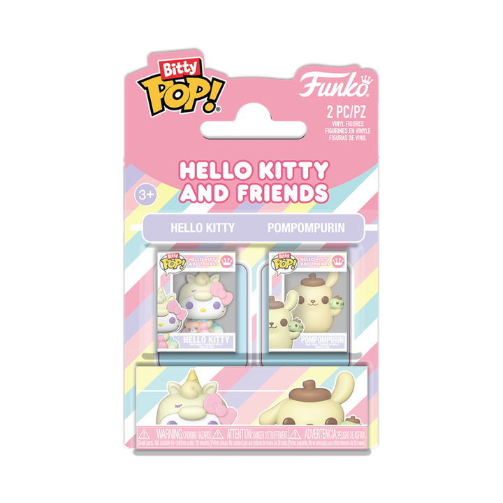 Funko Bitty Pop 2 Pack! Hello Kitty & Pompompurin Sanrio