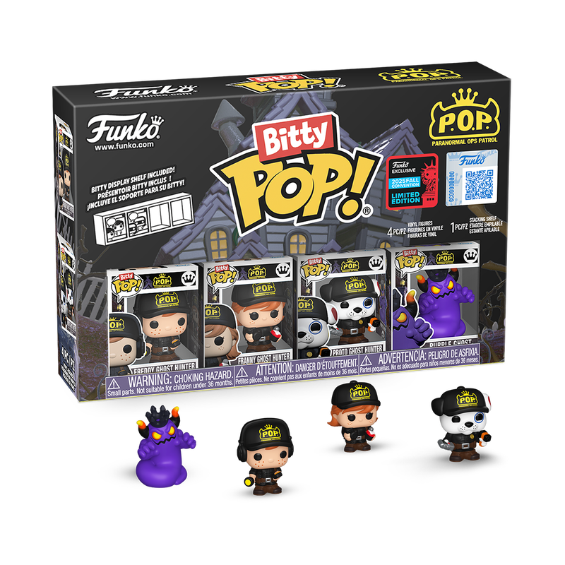 Funko Bitty Pop Series 1 Exclusivo Paranormal Ops Patrol