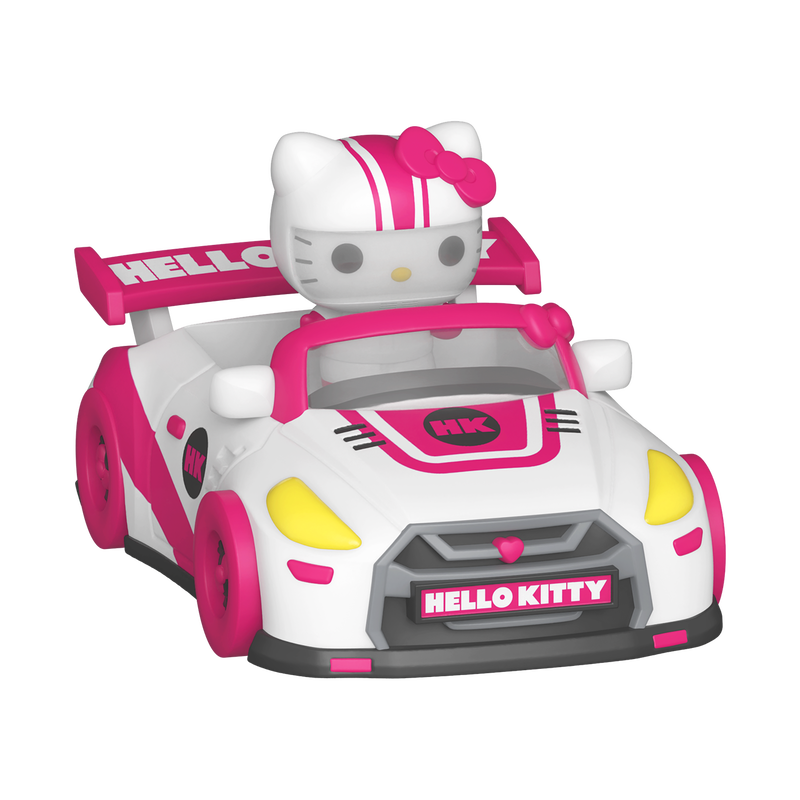 Funko Bitty Pop Rides! Hello Kitty In Racecar Sanrio