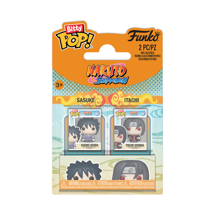 Funko Bitty Pop 2 Pack! Sasuke & Itachi Naruto