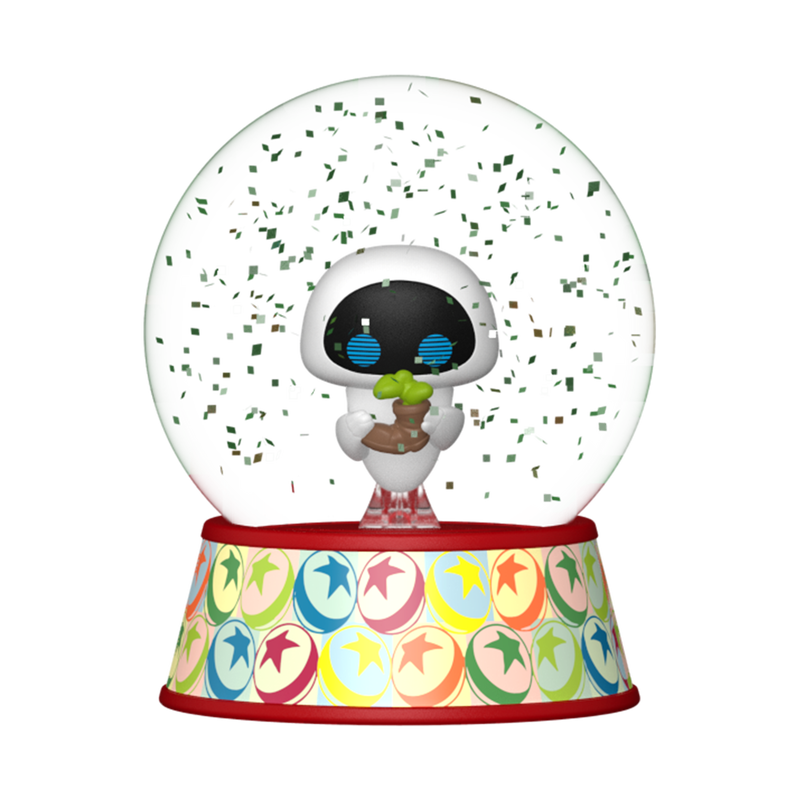 Funko Figura Mini Glitter Globe Eve Pixar