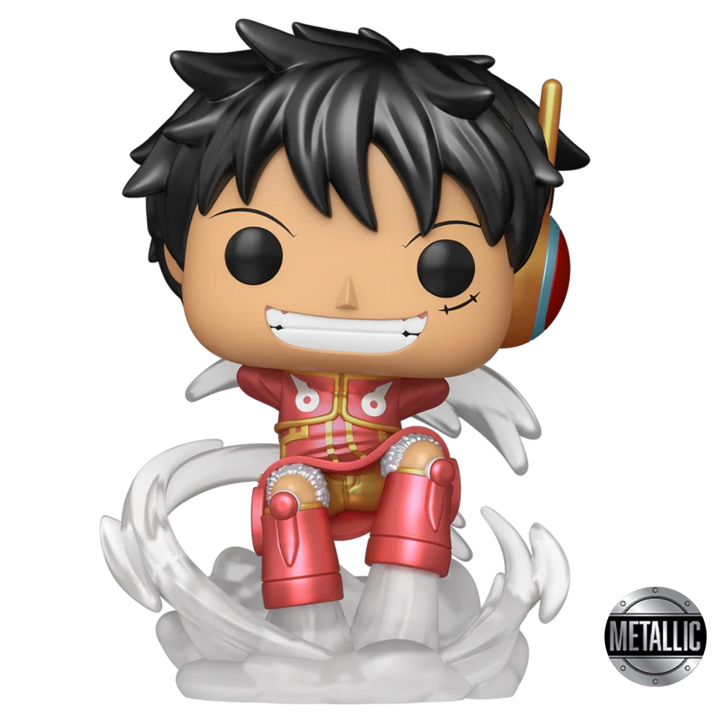 Funko Pop Plus! Monkey D. Luffy #2138 Exclusivo Metallic One Piece