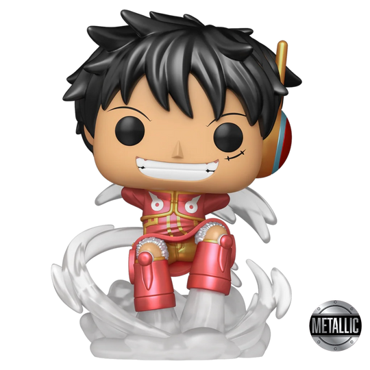 Funko Pop Plus! Monkey D. Luffy #2138 Exclusivo Metallic One Piece
