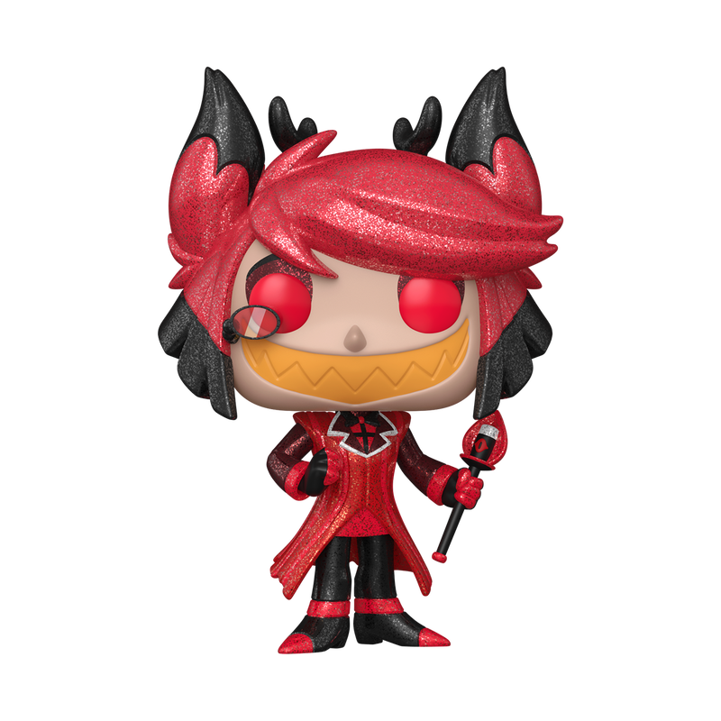 Funko Pop Alastor #2242 Exclusivo Glitter Hazbin Hotel