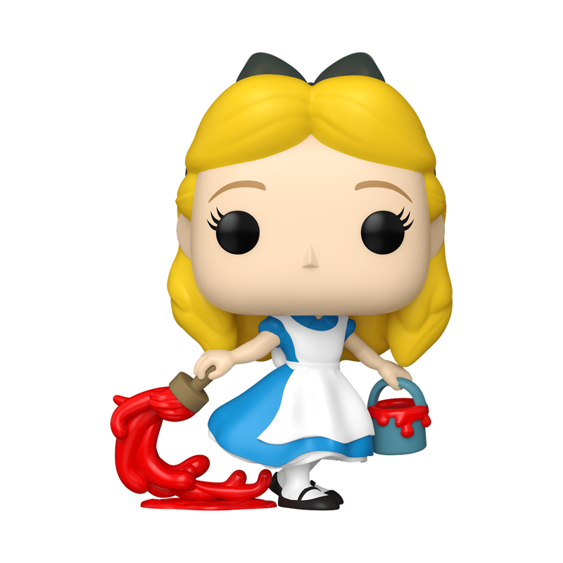 Funko Pop Alice With Paint #1769 Alicia En El País De Las Maravillas