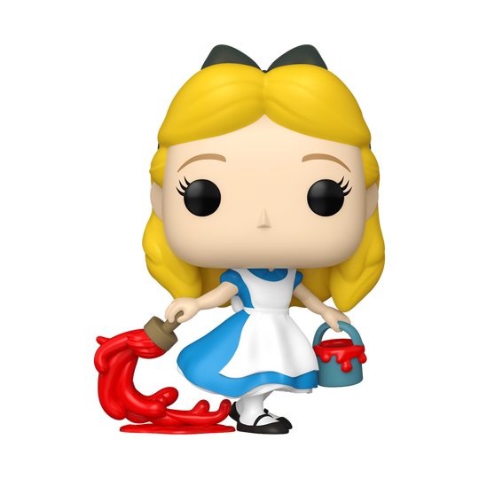 Funko Pop Alice With Paint #1769 Alicia En El País De Las Maravillas