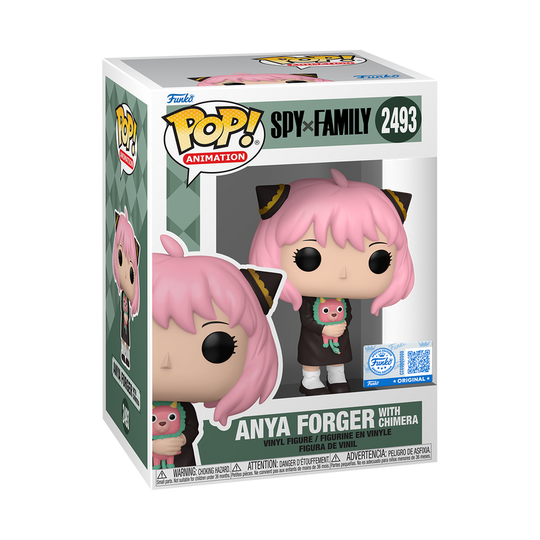 Funko Pop Anya Forger With Chimera #2493 Spy X Family