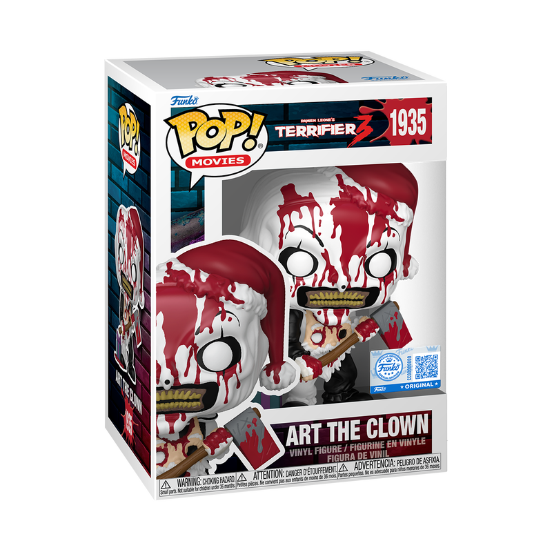 Funko Pop Art The Clown #1935 Exclusivo Terrifier
