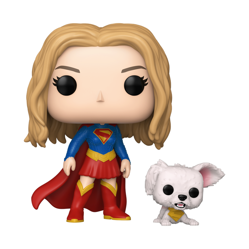 Funko Pop Supergirl With Puppy Krypto #633 Exclusivo