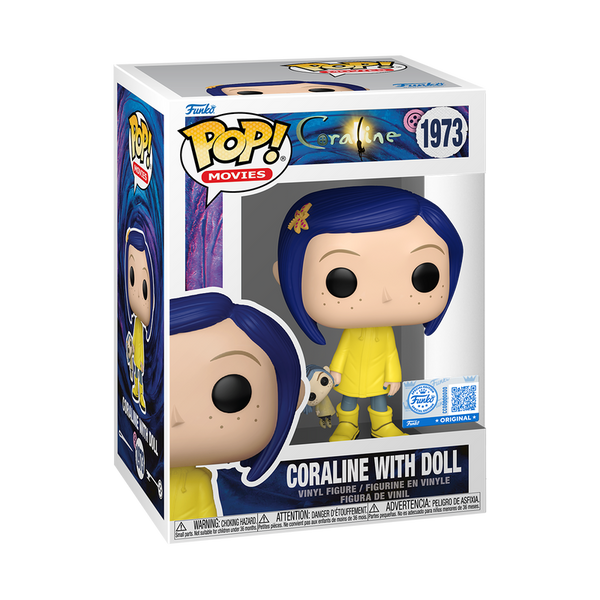 Funko Pop Coraline With Doll #1973 Exclusivo Coraline Y La Puerta Secreta