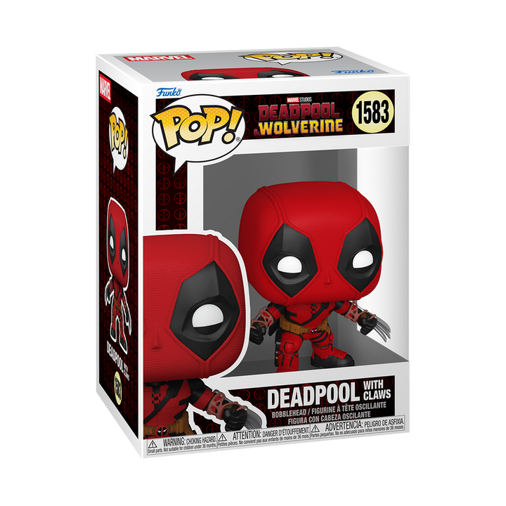 Funko Pop Deadpool With Claws #1583 Deadpool & Wolverine
