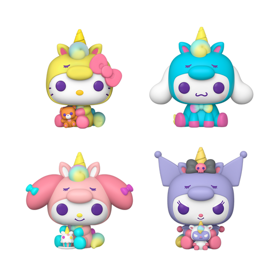 Funko Pop 4 Pack! Hello Kitty / Cinnamoroll / My Melody / Kuromi Sanrio
