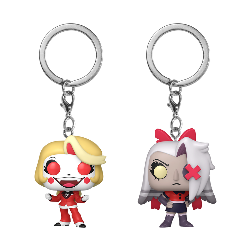 Funko Llavero 2 Pack! Charlie & Vaggie Exclusivo Hazbin Hotel