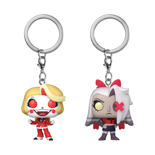 Funko Llavero 2 Pack! Charlie & Vaggie Exclusivo Hazbin Hotel