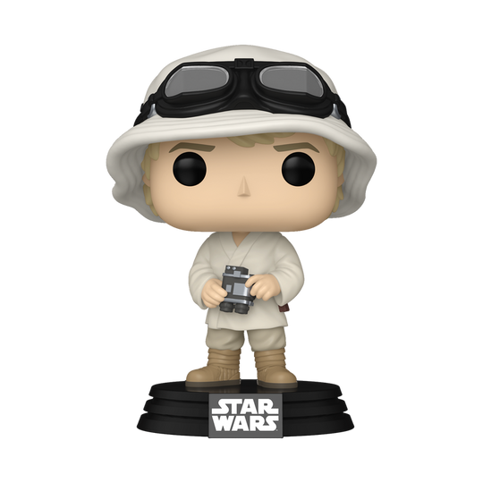 Funko Pop Luke Skywalker (Deleted Scenes) #800 Exclusivo Glow Star Wars