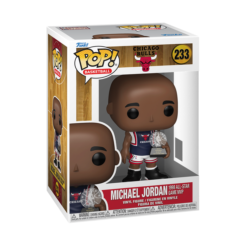 Funko Pop Michael Jordan 1998 All-Star Game MVP #233 Chicago Bulls