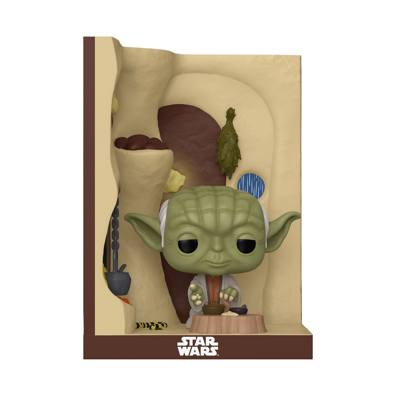 Funko Pop Nooks! Yoda In His Hut Star Wars