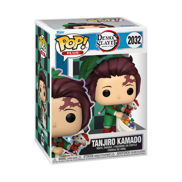 Funko Pop Plus! Tanjiro Kamado #2032 Demon Slayer: Kimetsu No Yaiba