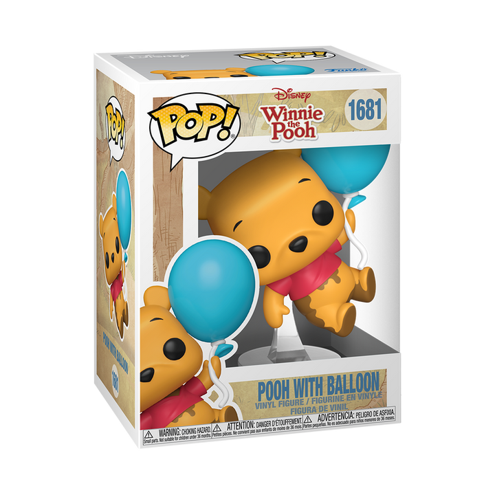 Funko Pop Pooh With Ballon #1681 Winnie The Pooh