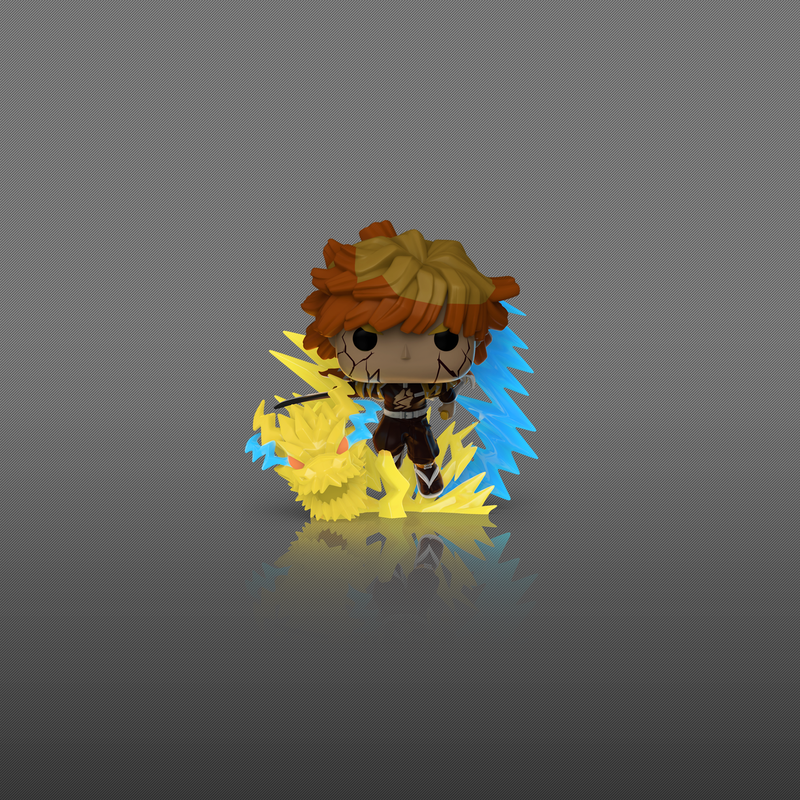 Funko Pop Premium! Zenitsu Agatsuma #2502 Chase Glow Demon Slayer: Kimetsu No Yaiba