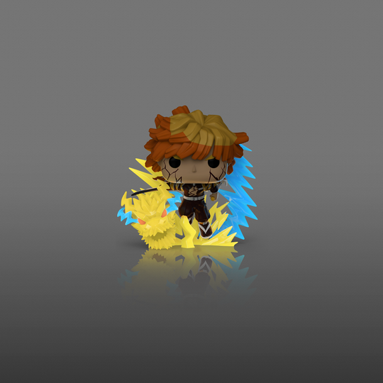 Funko Pop Premium! Zenitsu Agatsuma #2502 Chase Glow Demon Slayer: Kimetsu No Yaiba