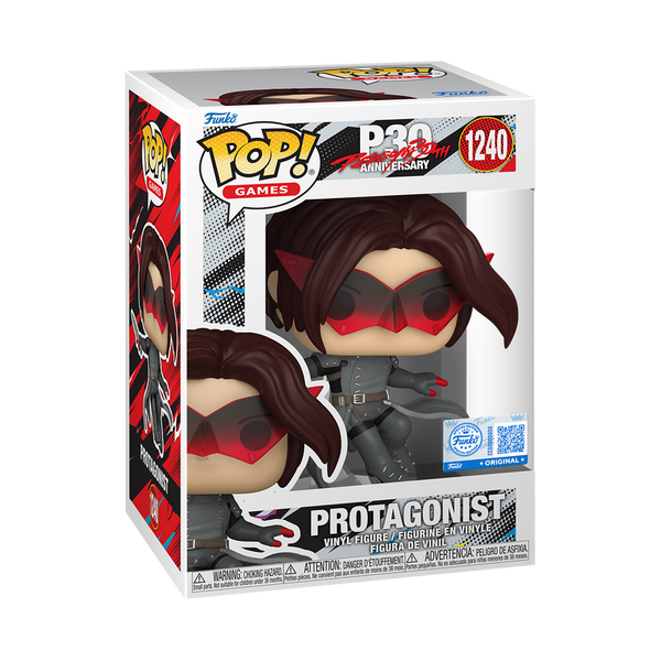 Funko Pop Protagonist #1240 Exclusivo Persona 5