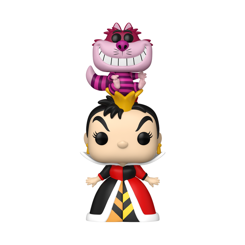 Funko Pop Queen Of Hearts With Cheshire Cat #1771 Alicia En El País De Las Maravillas