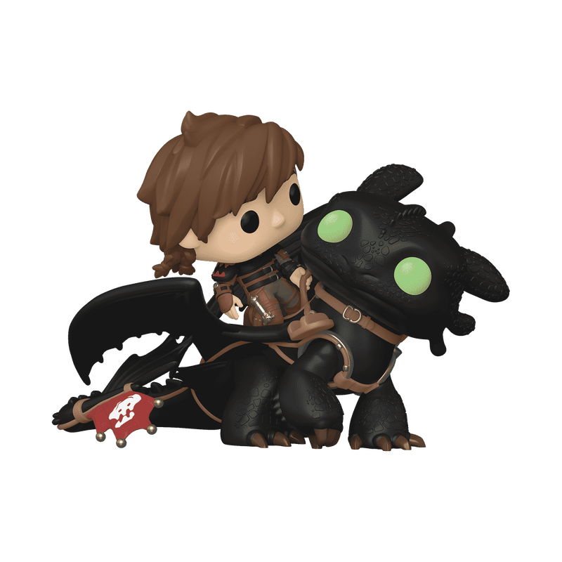 Funko Pop Rides! Hiccup With Toothless #1223 Cómo Entrenar A Tu Dragón